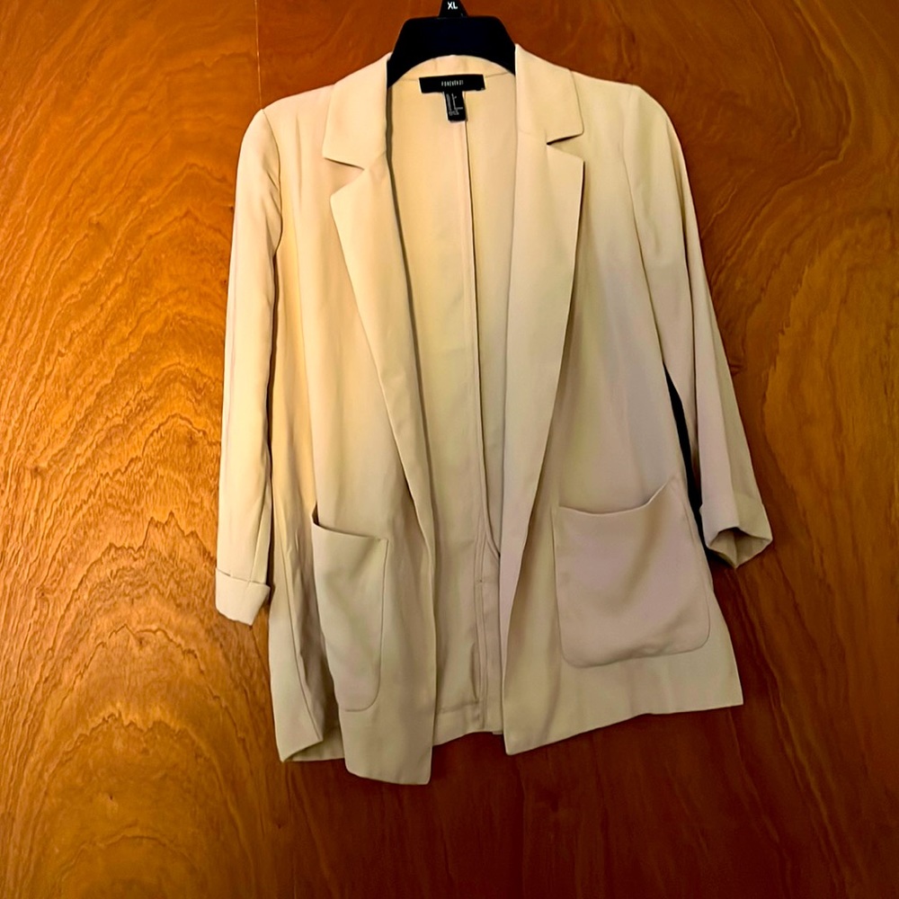 Tan blazer